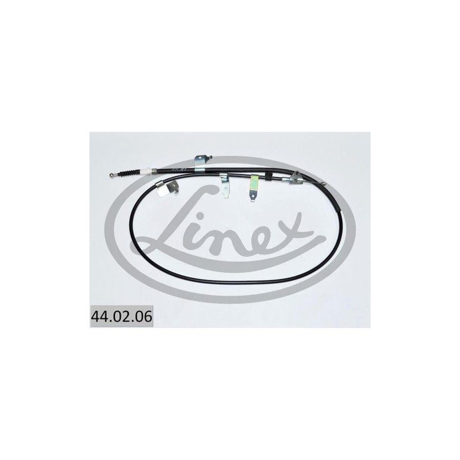 Linex 44.02.06 Cable, Service Brake for Toyota Auris Hatchback (E15)
