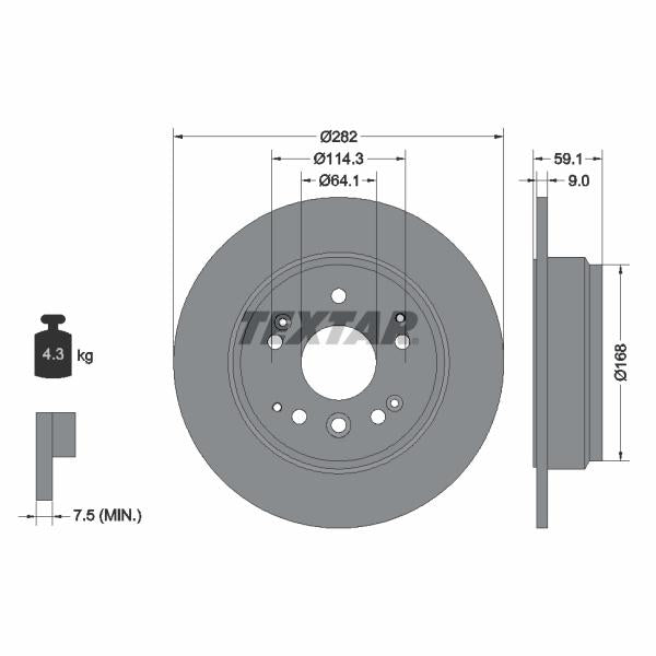 HERTH+BUSS JAKOPARTS J3344001 Brake Disc Splash Guard