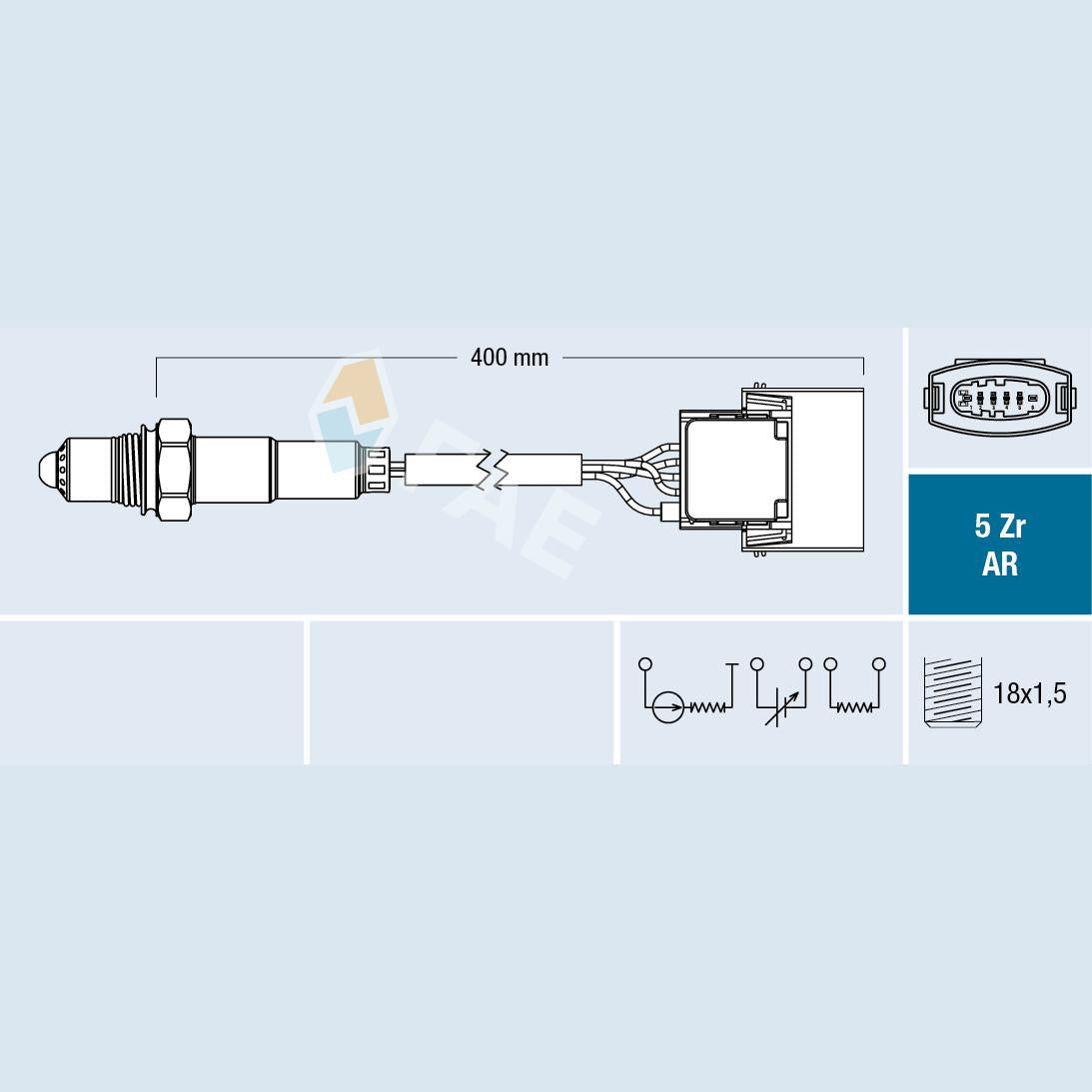 FAE AE75016 Lambda Sensor