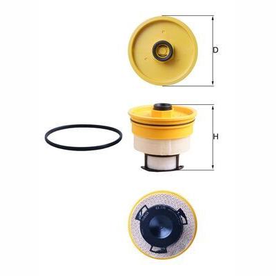 KNECHT KX716D Fuel Filter