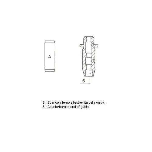 METELLI 01-0467 Valve Guide