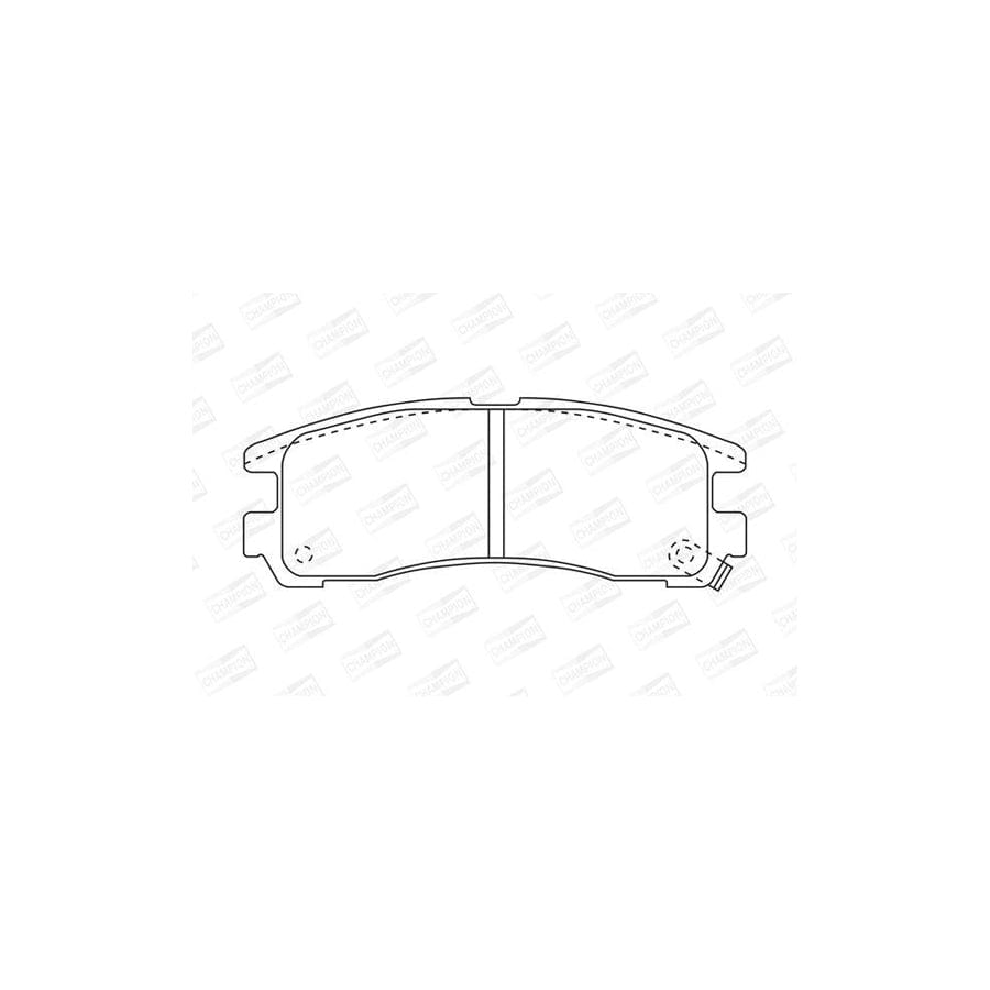 Champion 572186Ch Brake Pad Set