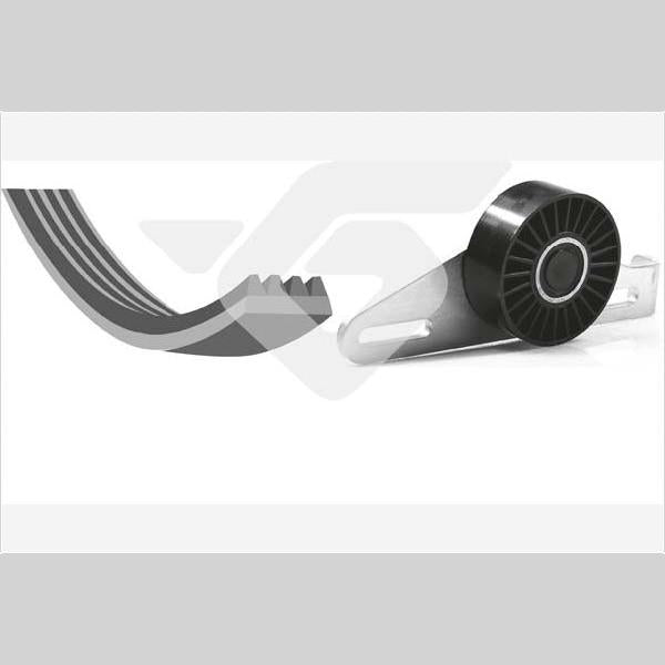 HUTCHINSON HUKHV174 V-Ribbed Belt Set