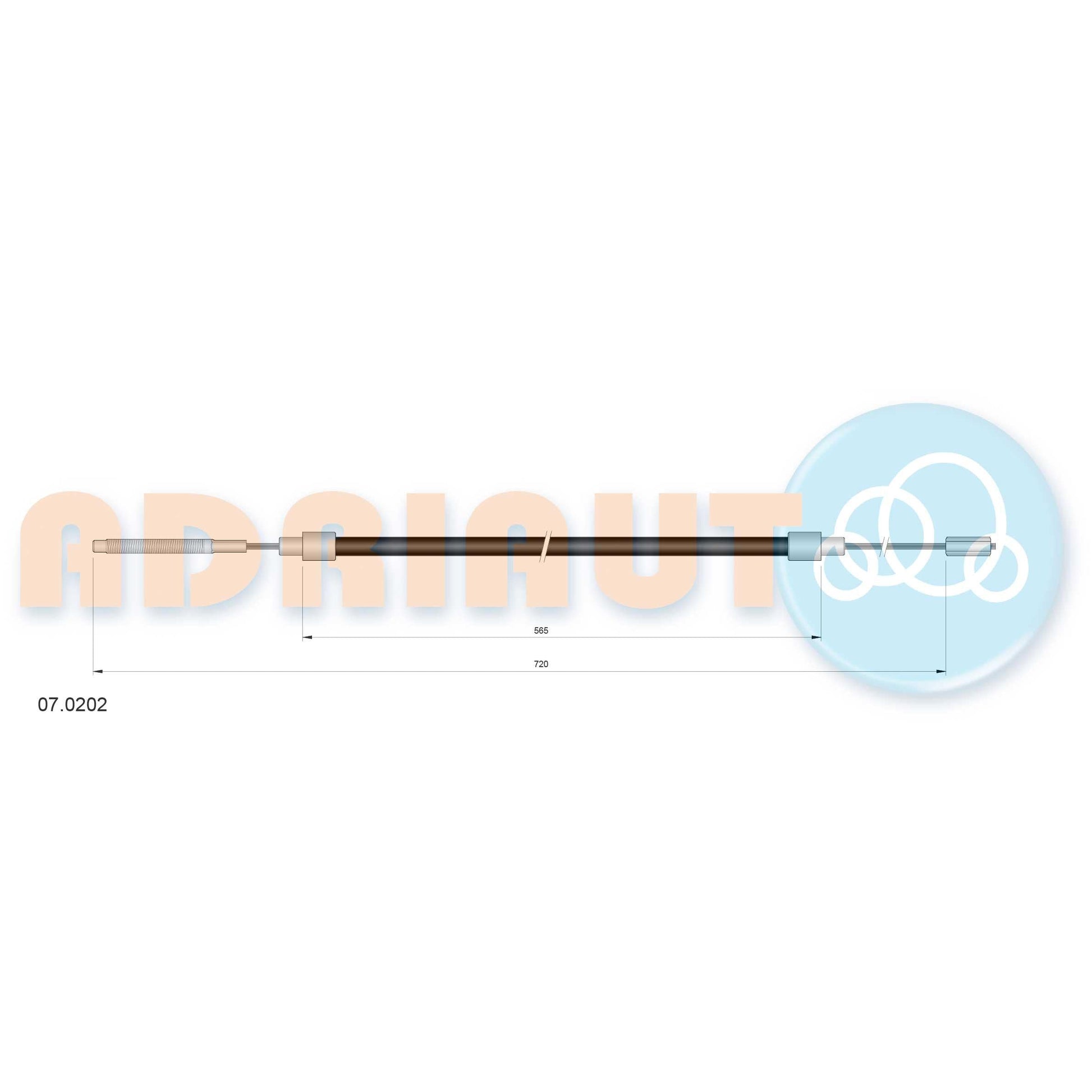 OE NISSAN 14670EB30B Braking System Vacuum Hose