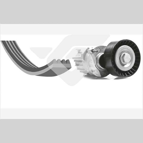 HUTCHINSON HUKHV180 V-Ribbed Belt Set