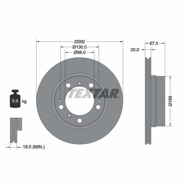 OE TOYOTA 47781-0K050 Brake Disc Splash Guard