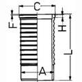 KOLBENSCHMIDT 88568110 Cylinder Liner