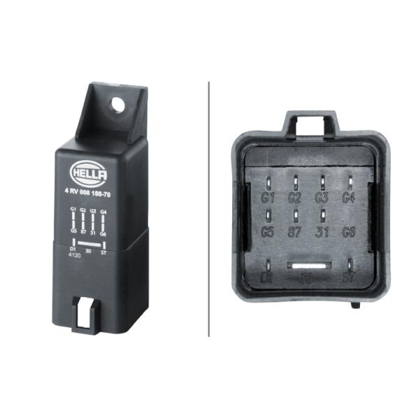 HELLA 4RV008188-701 Glow Time Control Unit