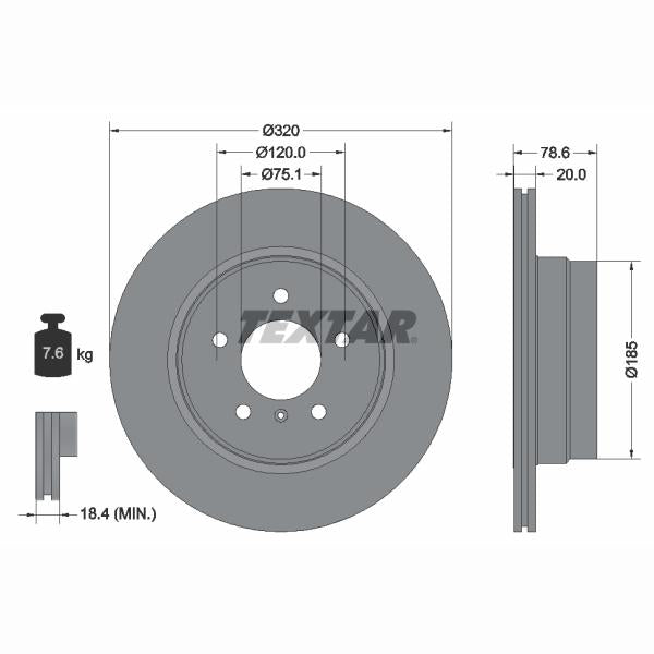 AUTOFREN SEINSA D7-104C Brake Caliper Guide Sleeve Kit