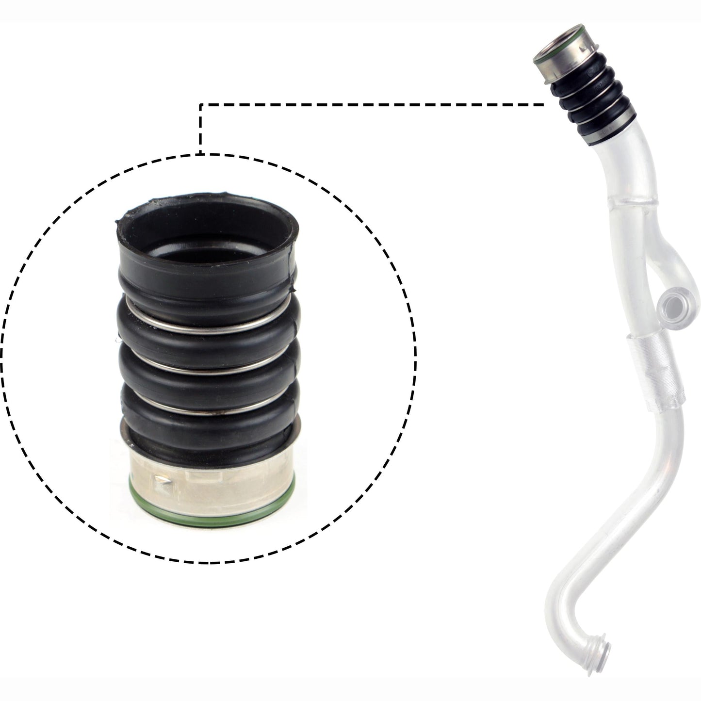GATES GAT09-0738 Charge Air Hose