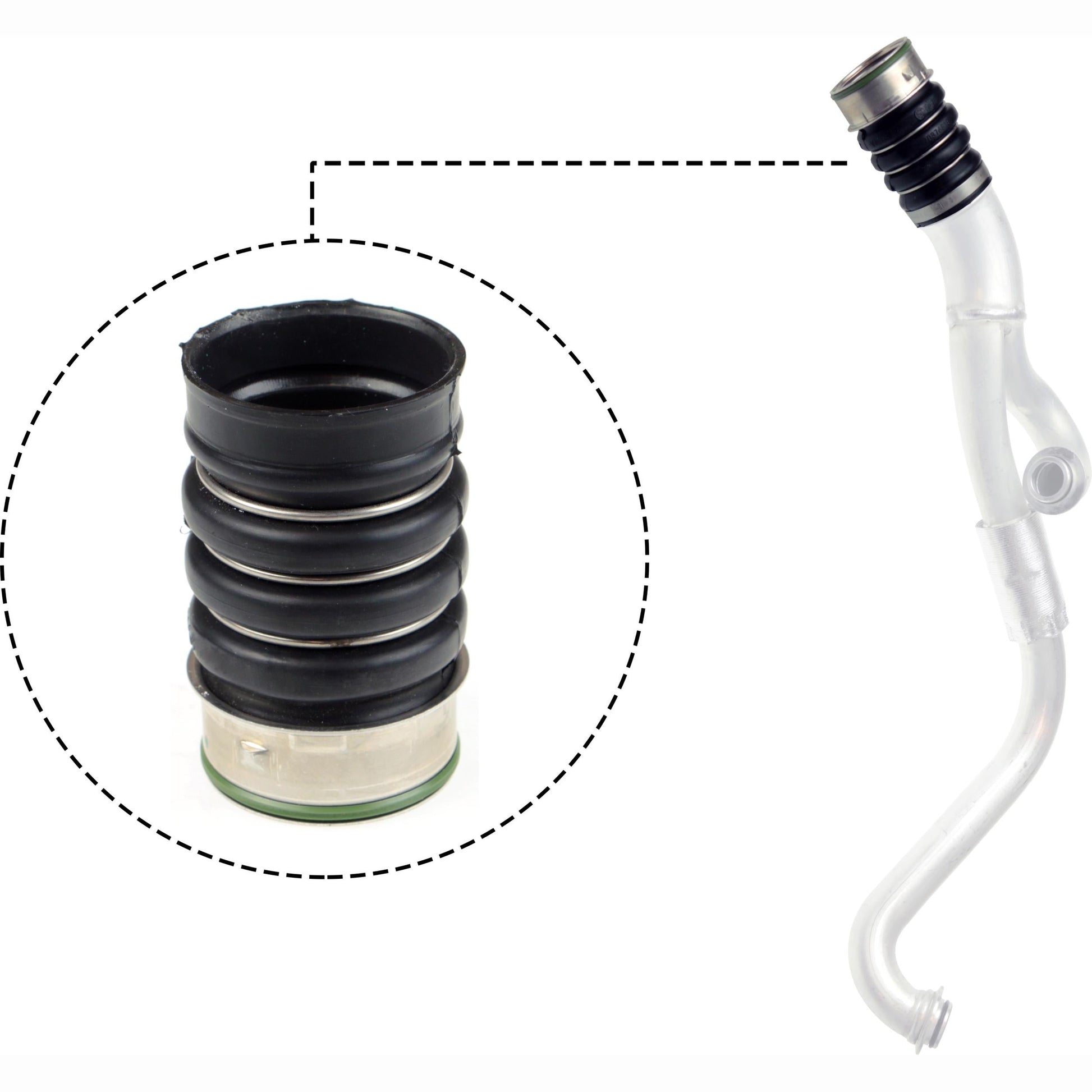 GATES GAT09-0738 Charge Air Hose