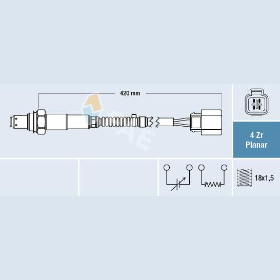 FAE AE77288 Lambda Sensor