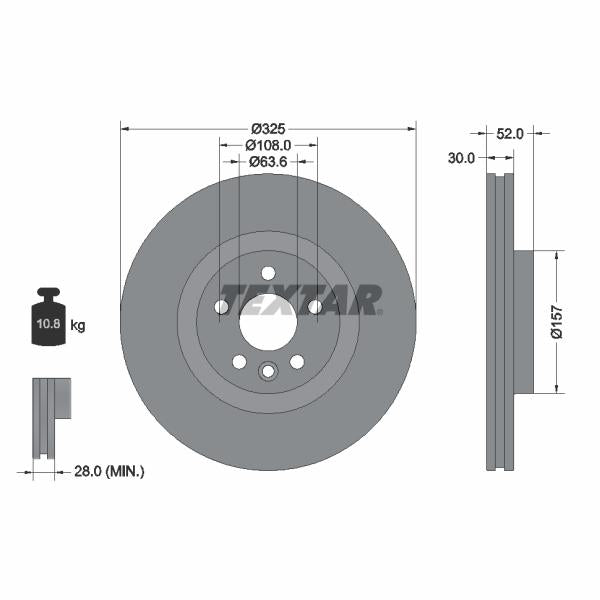 AUTOFREN SEINSA D7-092C Brake Caliper Guide Sleeve Kit