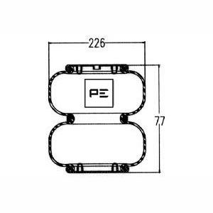 PETERS 084.202-71 Air Suspension Bellow