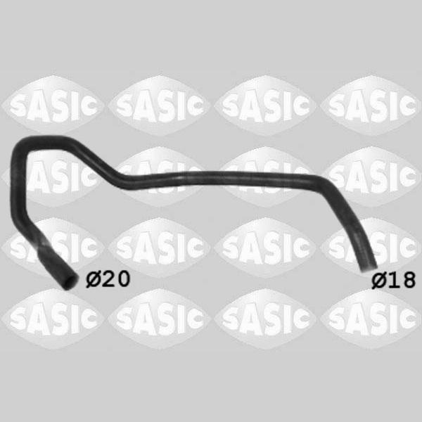 SASIC SAS3400193 Radiator Hose