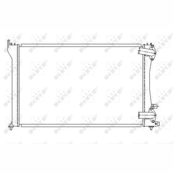 NRF NRF58251 Engine Radiator