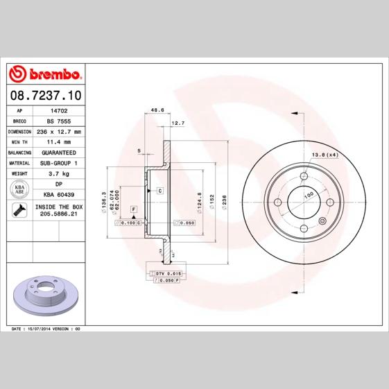 KNORR K021474K50 Air Compressor Repair Kit