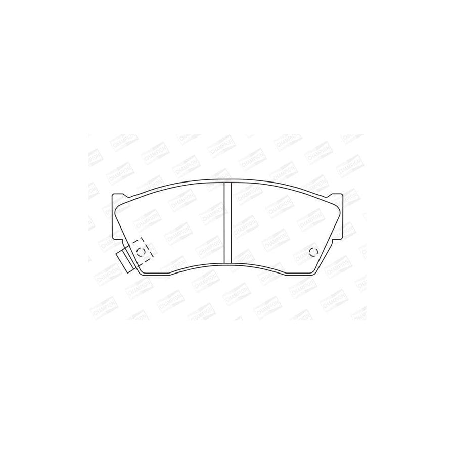 Champion 572179Ch Brake Pad Set