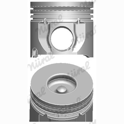 NURAL 87-113507-10 Piston