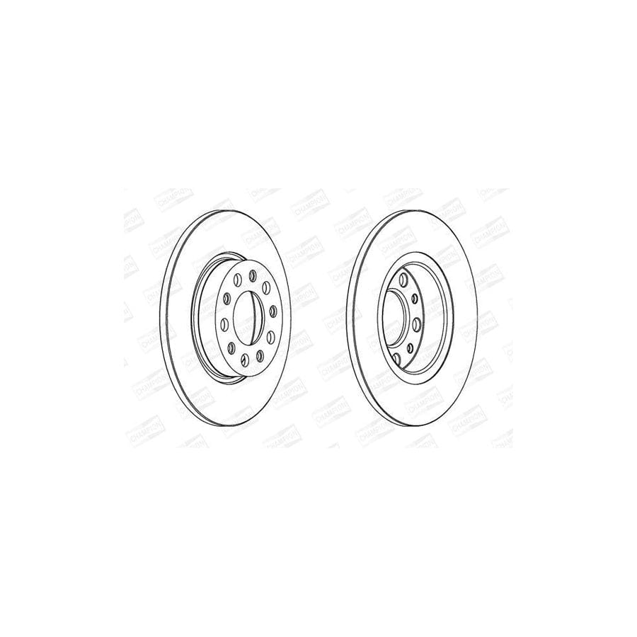 Champion 562301Ch Brake Disc
