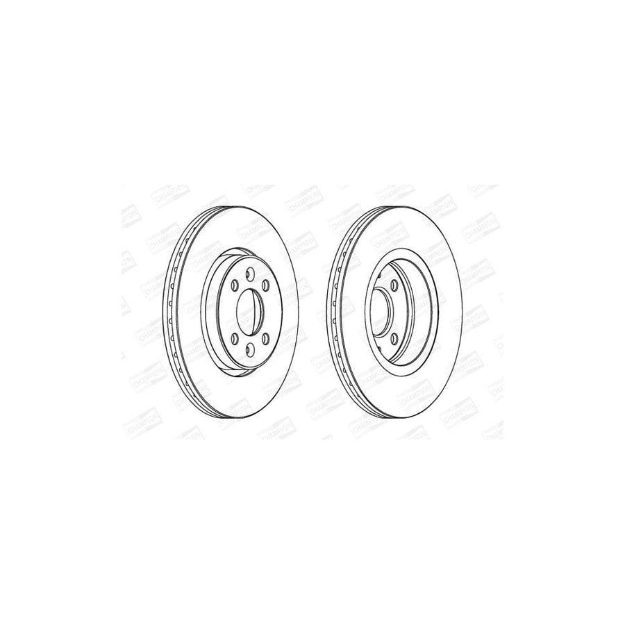 Champion 562103Ch Brake Disc
