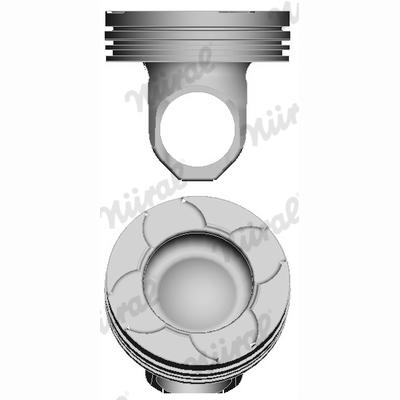NURAL 87-135500-10 Piston