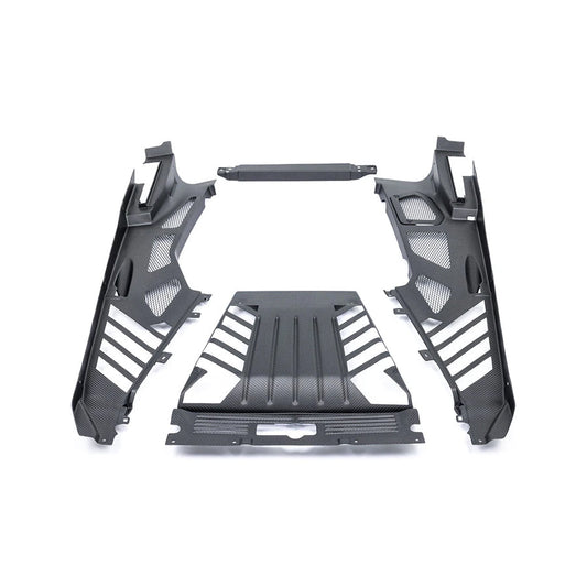 Eventuri Lamborghini Huracan Carbon Engine Cover Set Matte Finish