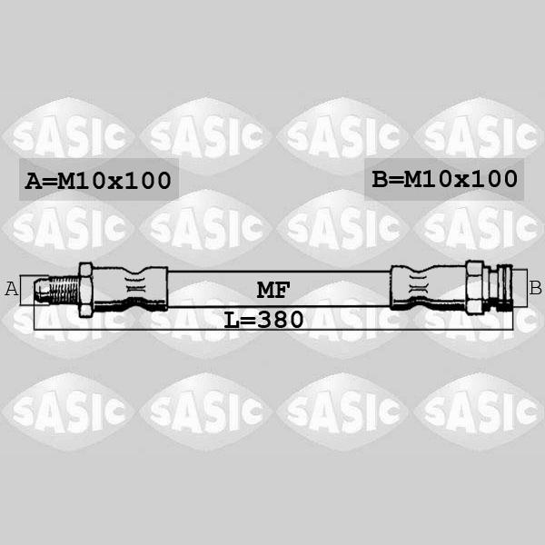 SASIC SAS6600027 Brake Hose