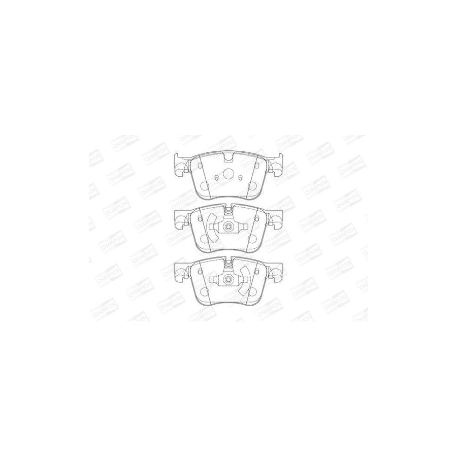 Champion 573621Ch Brake Pad Set