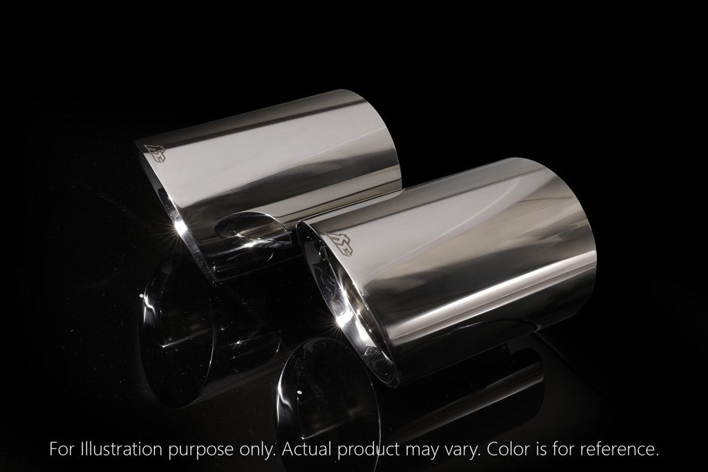 Fi Exhaust Dual Tips in Silver for Ferrari 488 GTB (2015+)