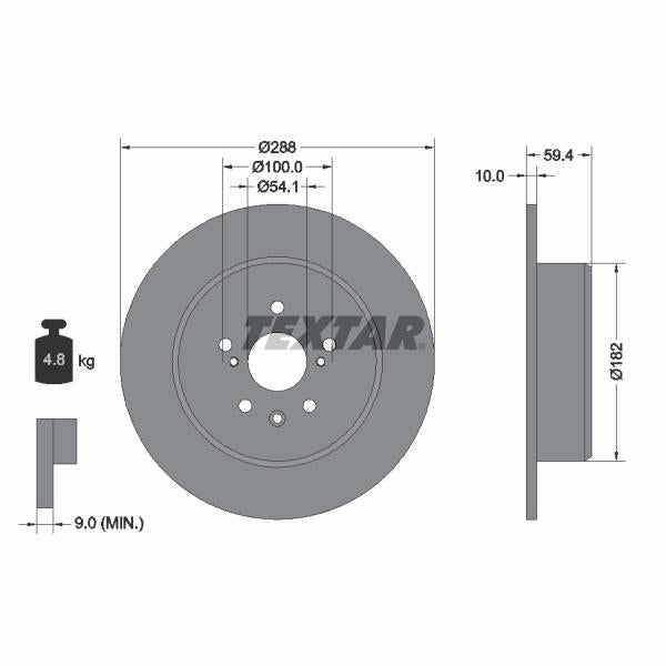 AUTOFREN SEINSA D7-539 Brake Caliper Guide Bellow