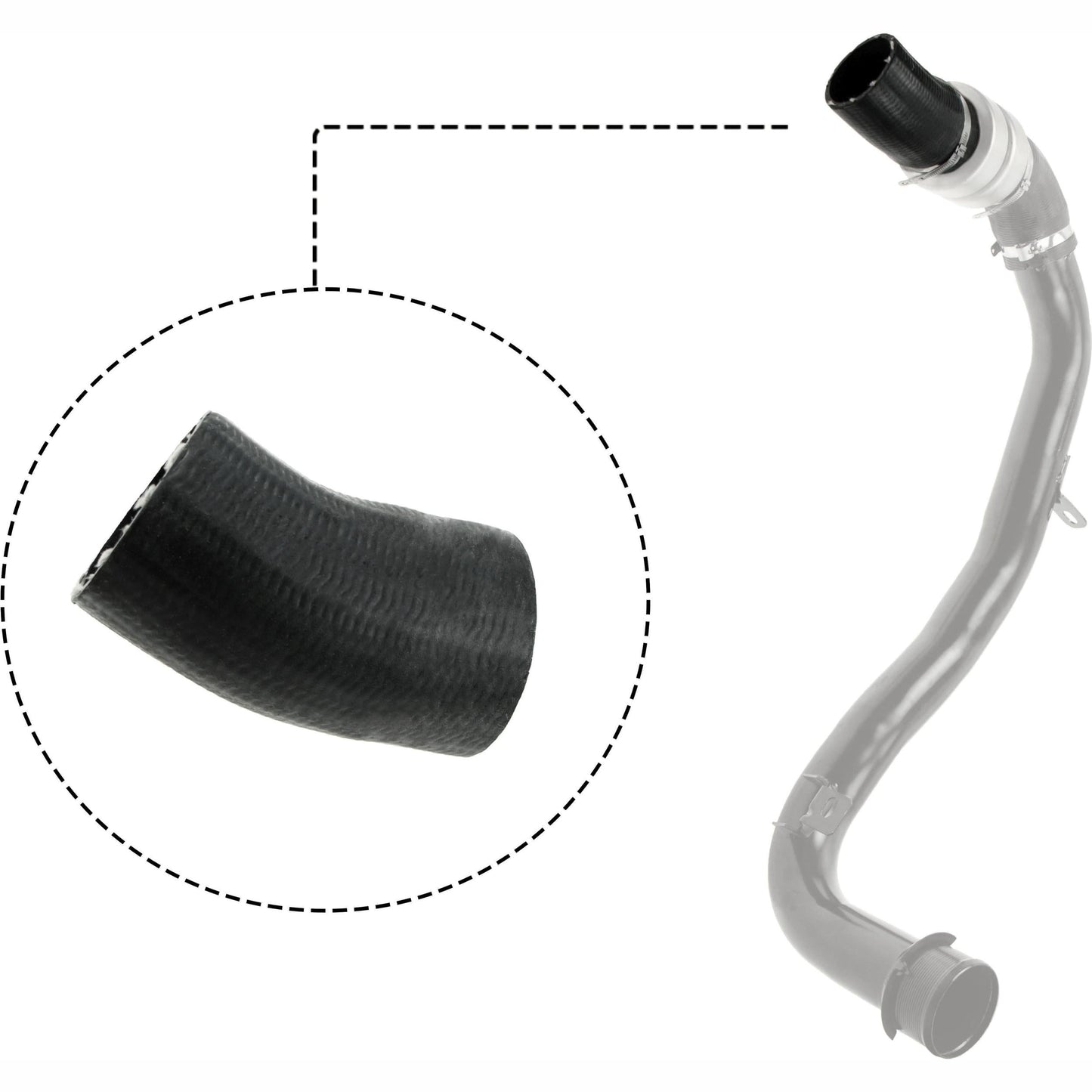 GATES GAT09-0491 Charge Air Hose