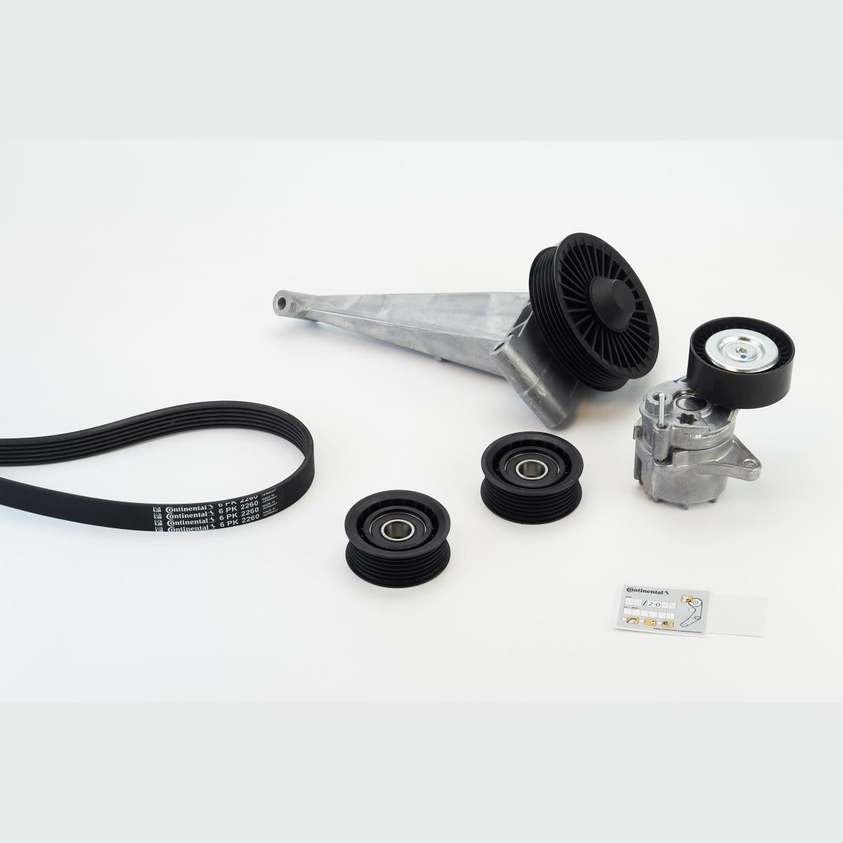 CONTITECH 6PK2260K3 V-Ribbed Belt Set