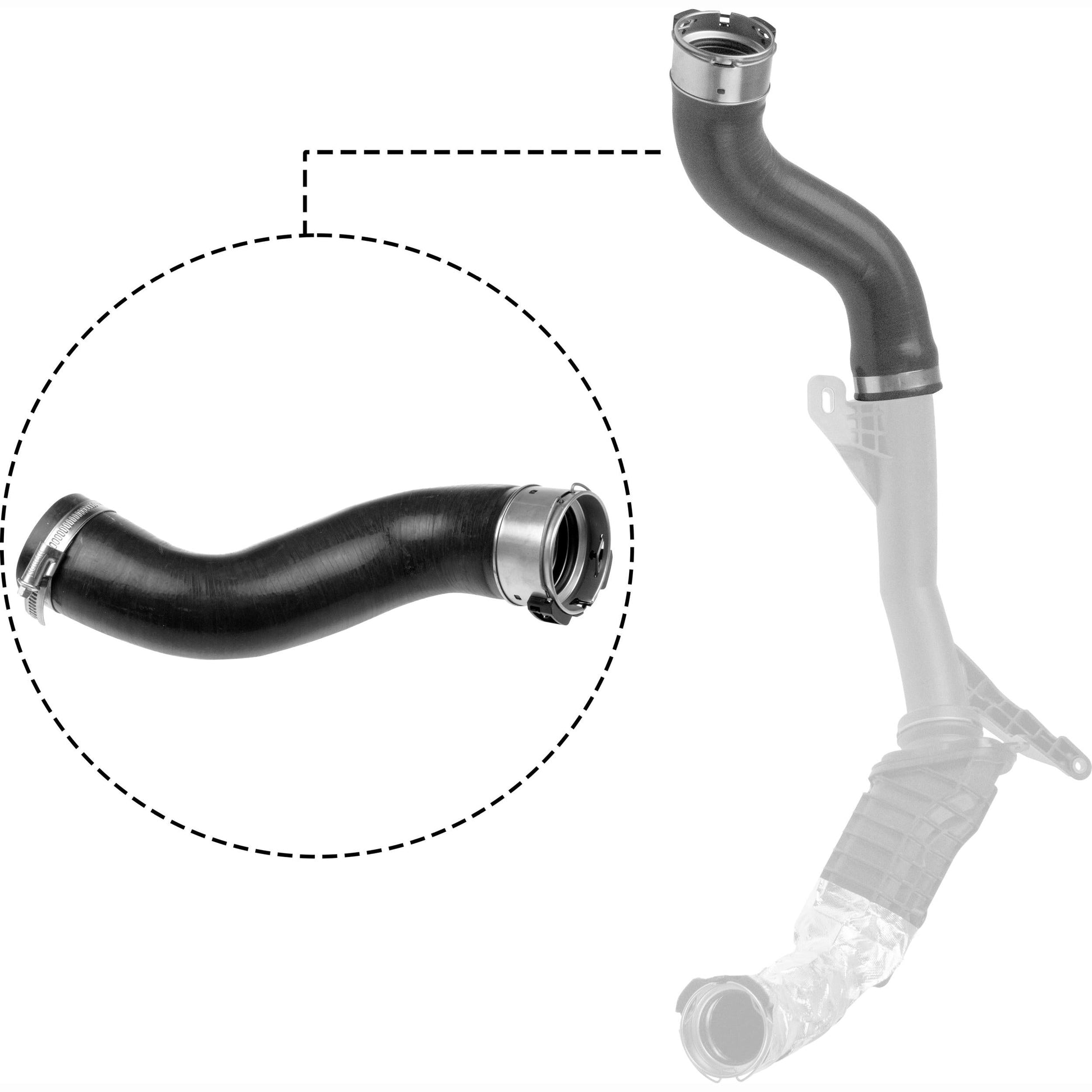 GATES GAT09-0812 Charge Air Hose
