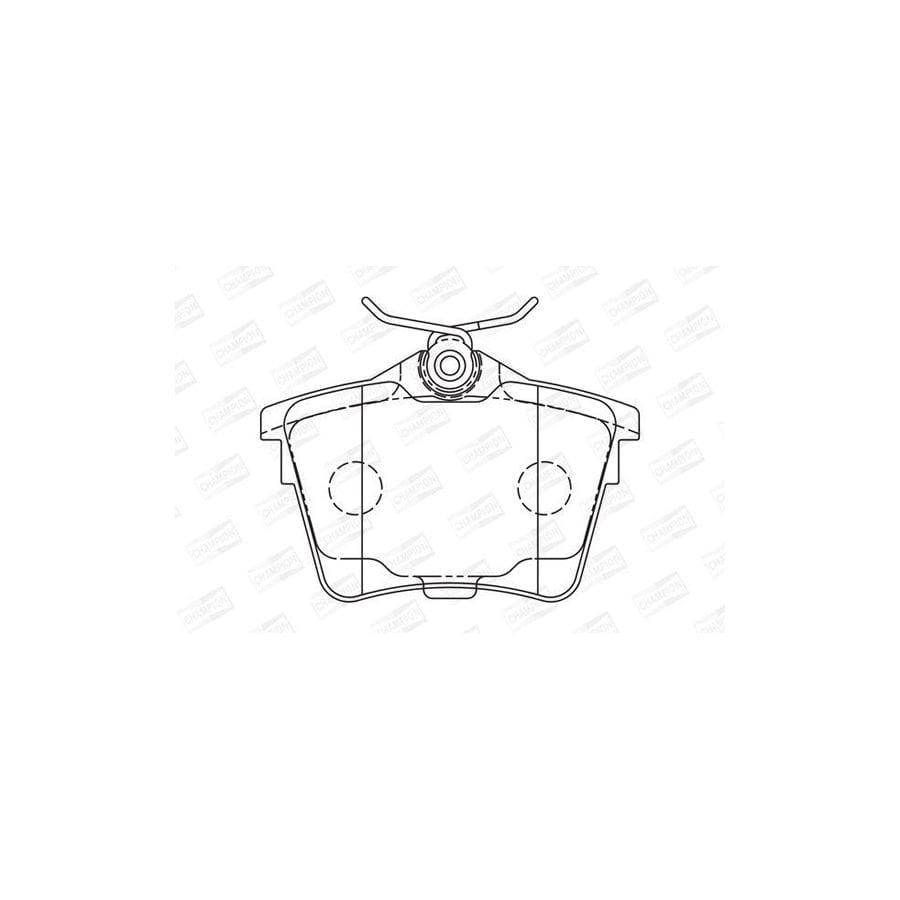 Champion 573133Ch Brake Pad Set