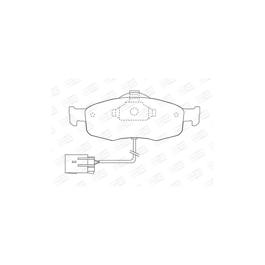 Champion 571522Ch Brake Pad Set