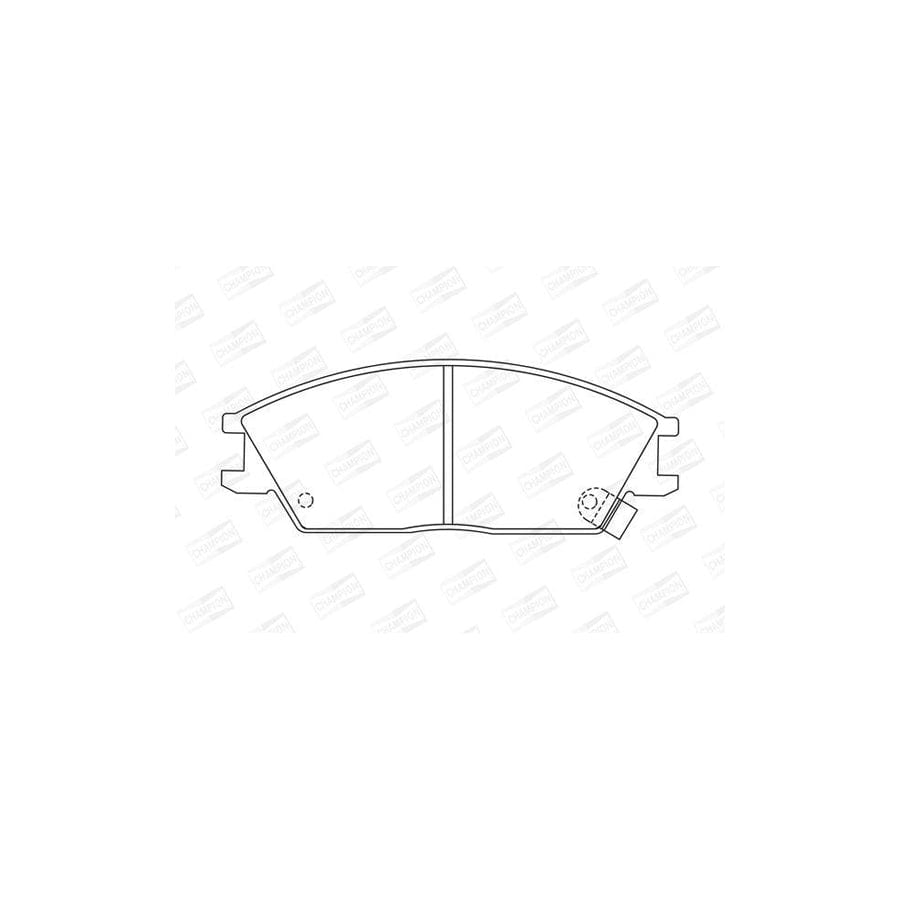 Champion 572269Ch Brake Pad Set