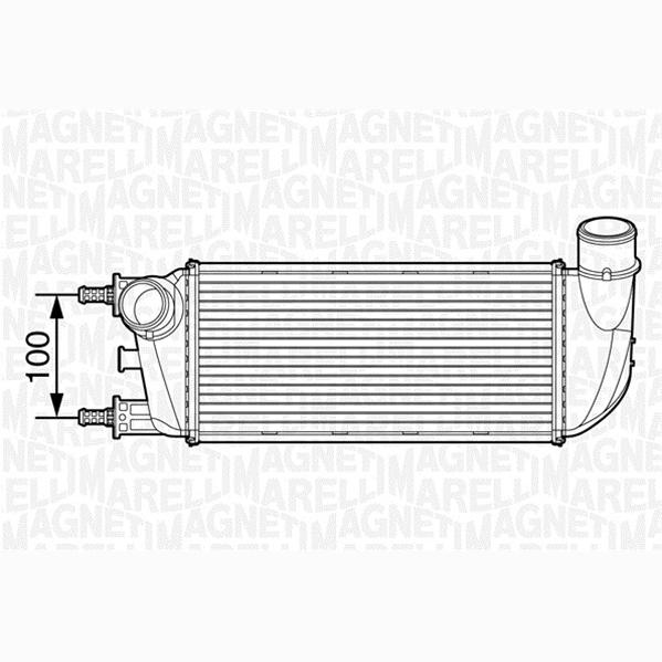 MAGNETI MARELLI 351319201490 Charge Air Cooler
