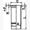 KOLBENSCHMIDT 89084110 Cylinder Liner