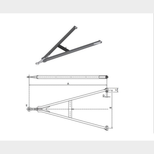 JOST YG19011070100 Drawbar