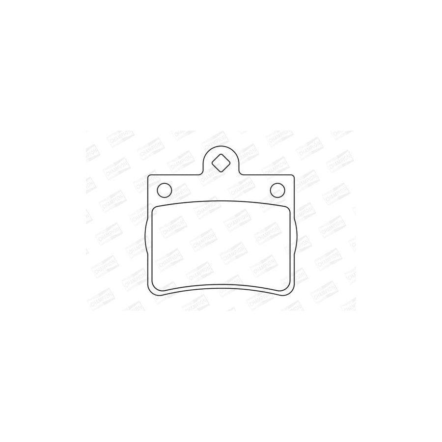 Champion 573053Ch Brake Pad Set