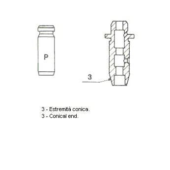 METELLI 01-S2915 Valve Guide