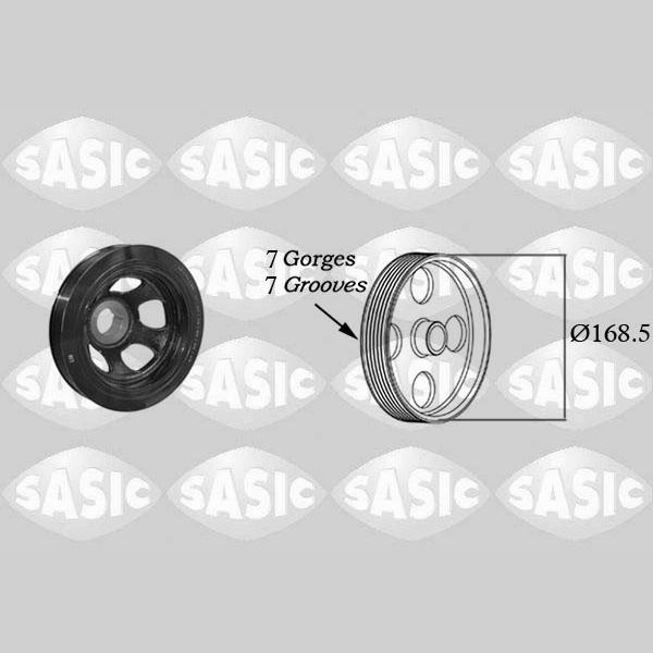 SASIC SAS2156073 Crankshaft Belt Pulley