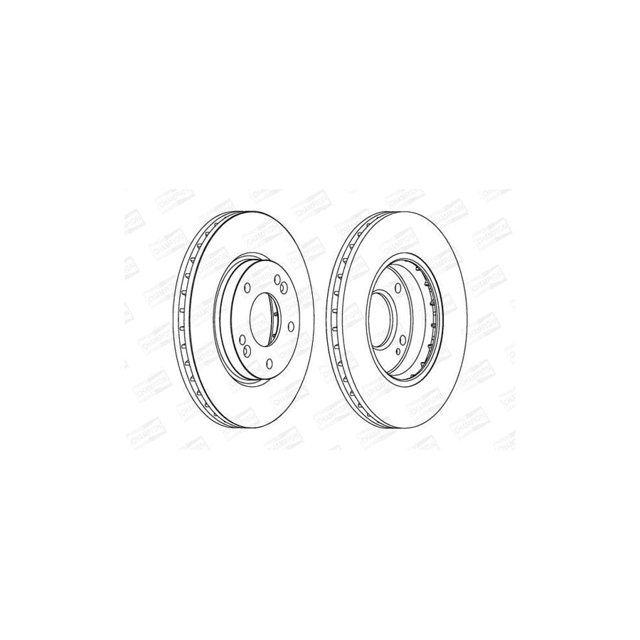 Champion 562789Ch Brake Disc