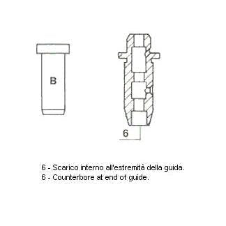 METELLI 01-1476 Valve Guide