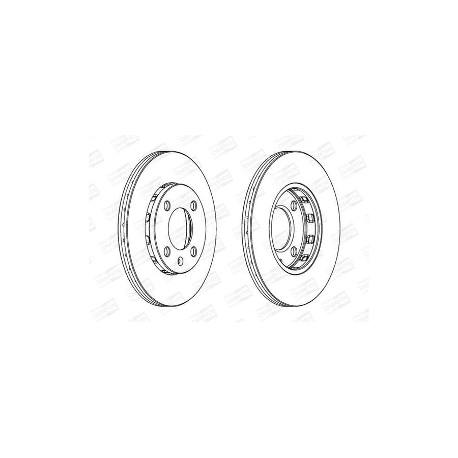 Champion 561981Ch Brake Disc