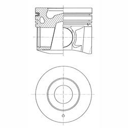 KOLBENSCHMIDT 41644620 Piston