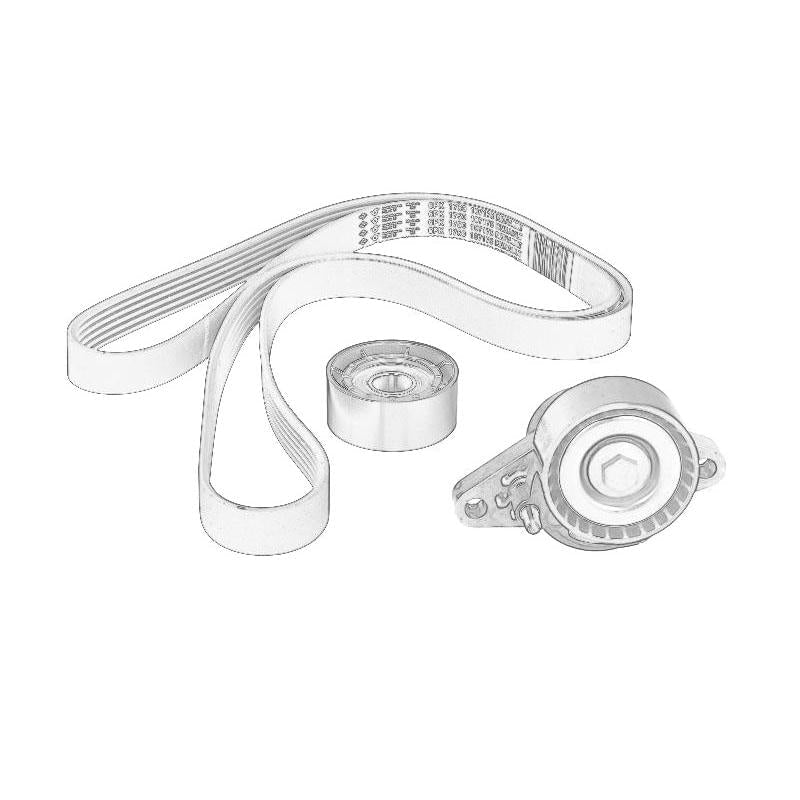 OE RENAULT 7701477527 V-Ribbed Belt Set
