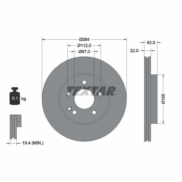 WABCO 8977514404 Brake Caliper Guide Bellow