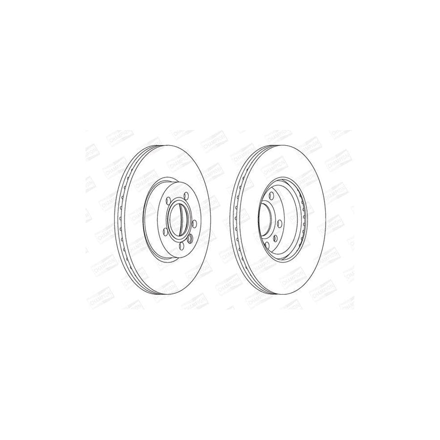 Champion 562626Ch Brake Disc